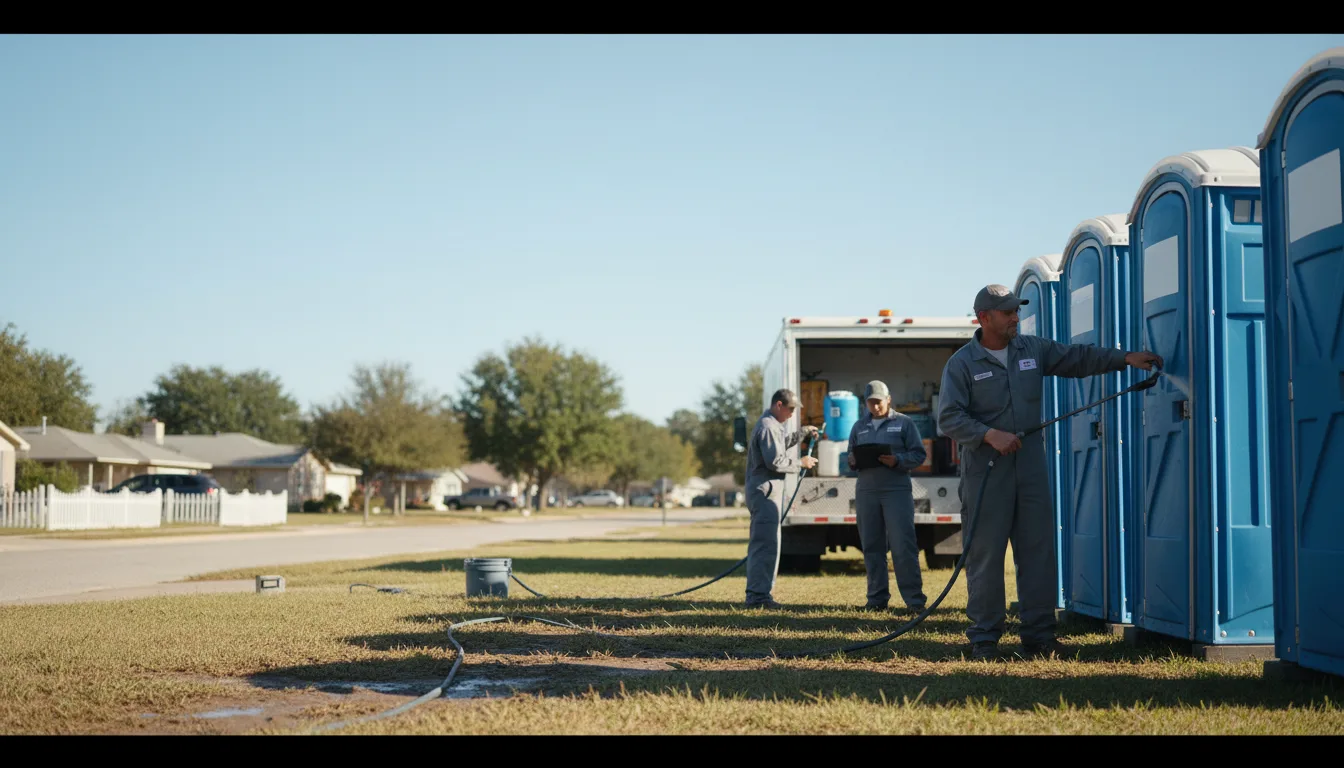 Long-Term Portable Toilet Rental in New Braunfels, TX near me